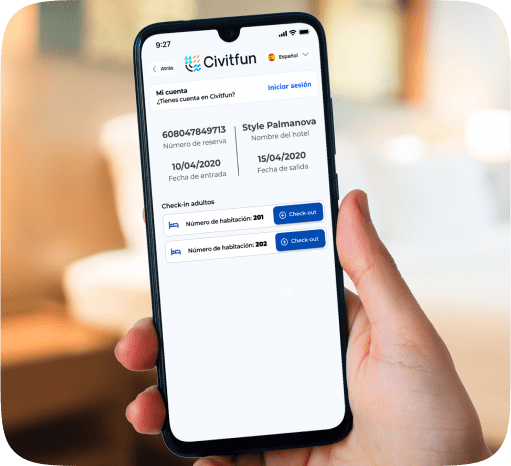 Software de check-out online para hoteles | check in hoteles | Civitfun